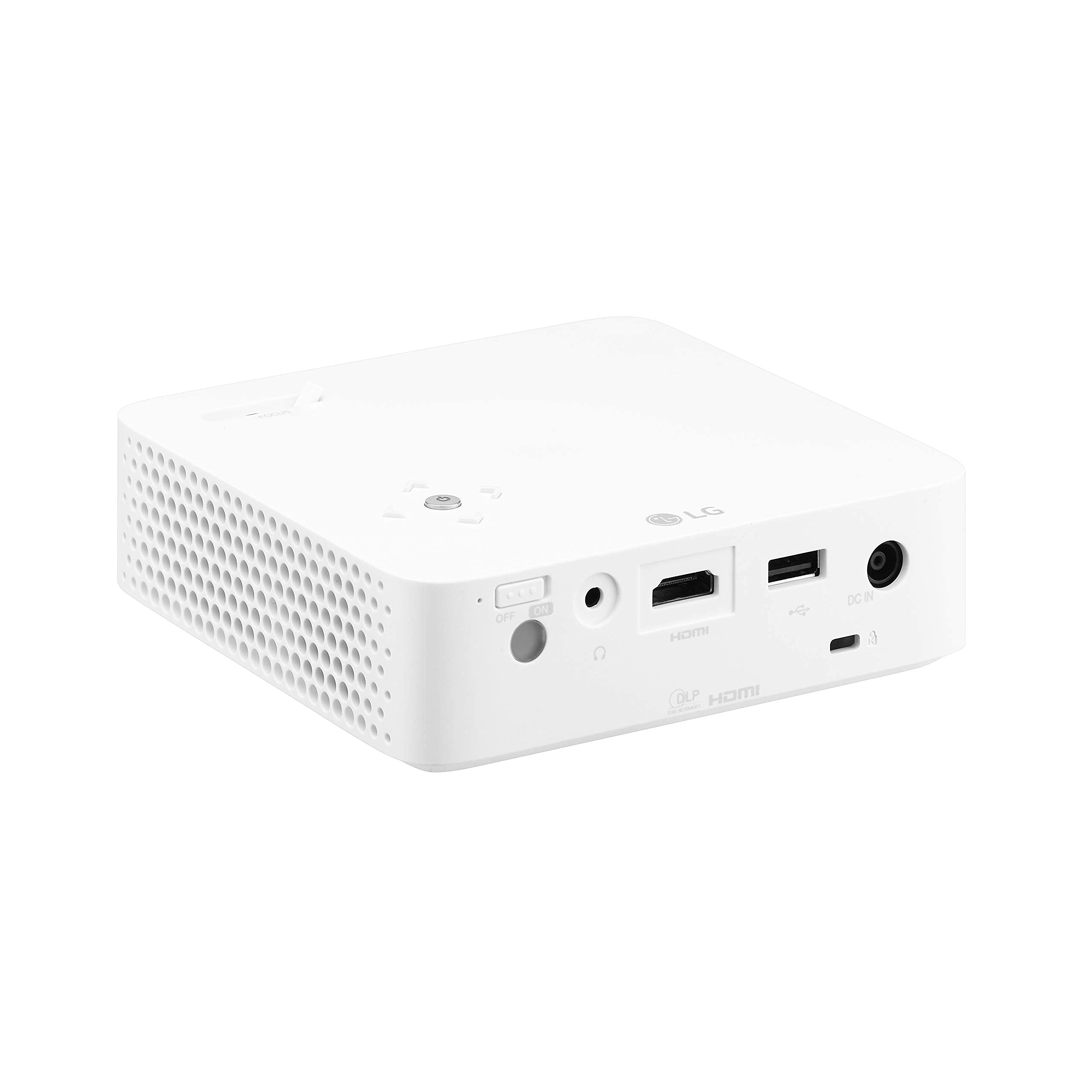 LG PH30N Portable CineBeam Projector - Bluetooth, Built-in Battery, Screen Sharing | HD Home Theater, Outdoor Movie Nights, Business Presentations (Renewed)