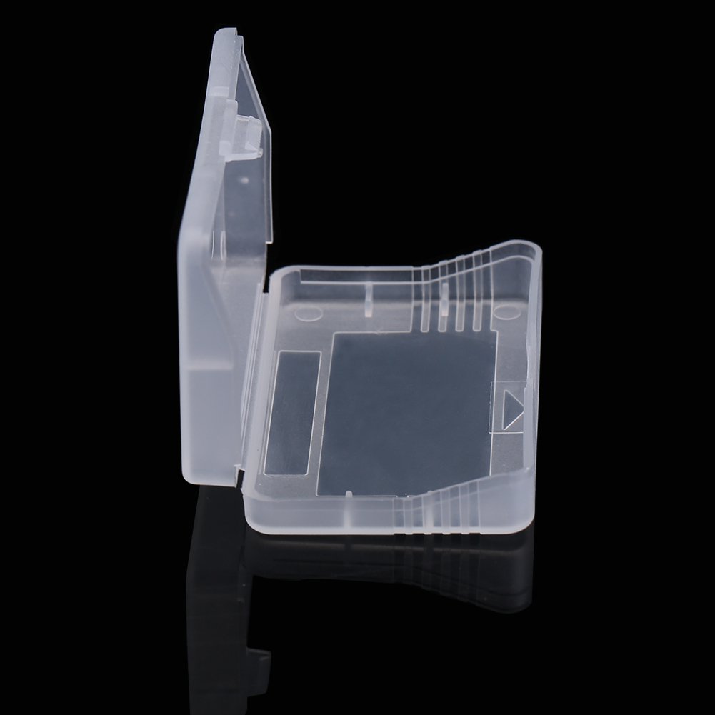 Game Card Case - Transparent Plastic Cartridge Holder for GBA, DS, Switch | Collector's Storage Box with Dust Protection | Perfect for Travel, Home Organization & Game Collection Display