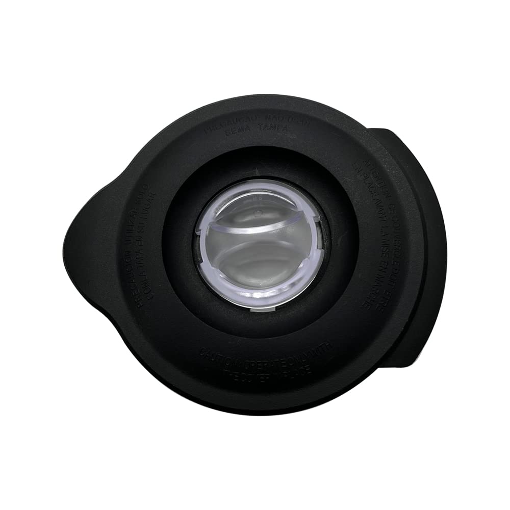 Oster Pro 1200 Blender Replacement 6-Cup Glass Jar Lid - Compatible with Osterizer Galaxie Blenders, Durable Plastic Cover for Smoothies & Shakes - Perfect for Home & Commercial Use