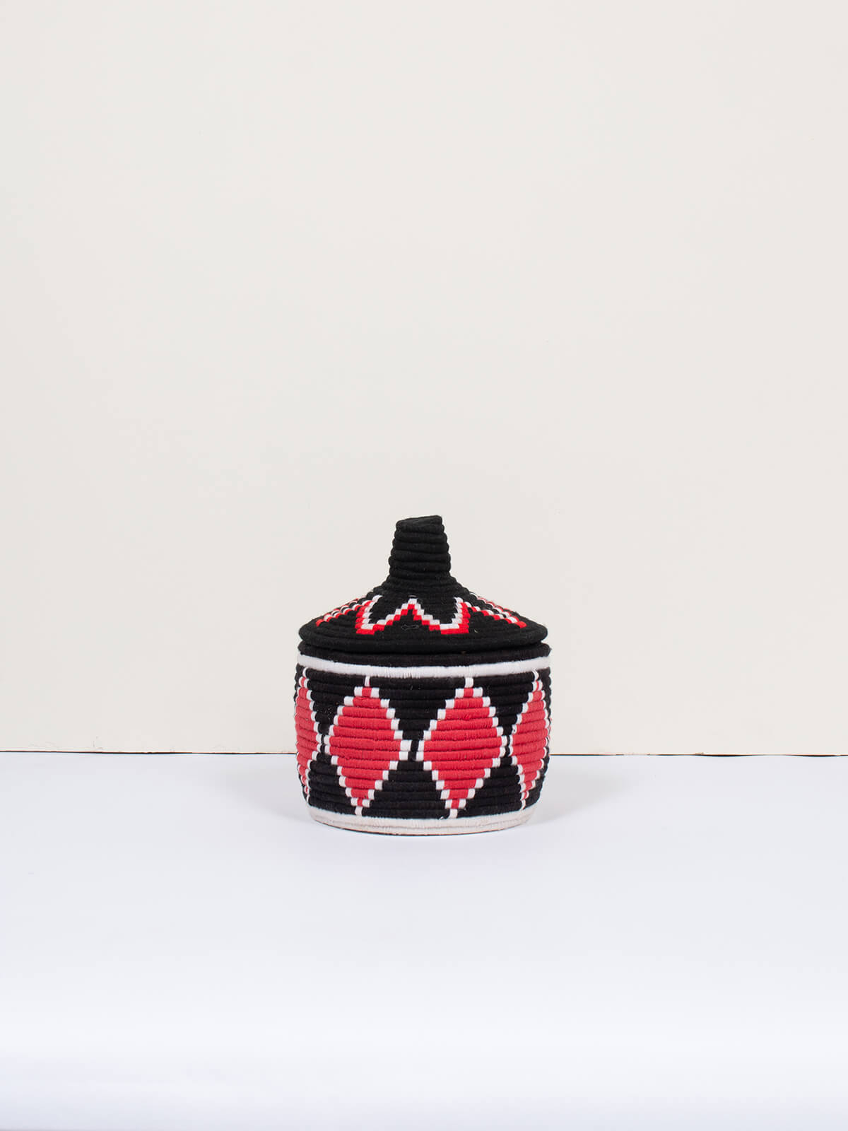 Premium Handmade Moroccan Wool Pot No.321 - Authentic Berber Design for Home Decor, Planters & Boho Chic Interiors | Perfect for Succulents, Herbs & Indoor Plants