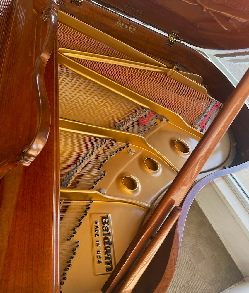 Baldwin 5'8 R226 Grand Piano in Polished Walnut - Premium Upright Piano for Home, Studio & Concert Hall | Perfect for Professional Pianists & Music Enthusiasts
