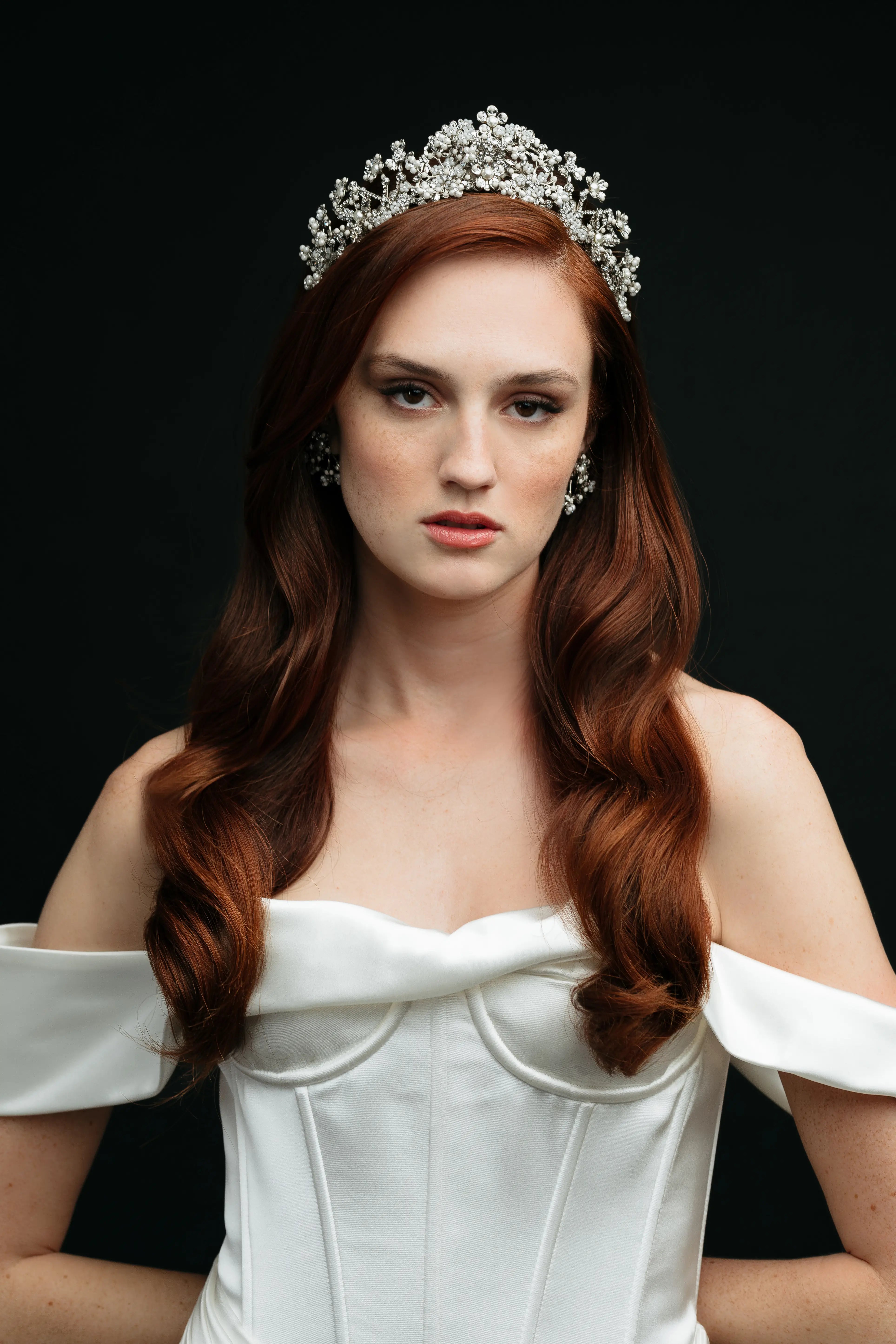 Placid Crown - Elegant & Comfortable Women's Hair Accessory for Weddings, Parties & Everyday Wear