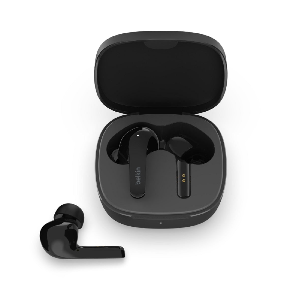 Belkin Soundform Flow Wireless Earbuds - Bluetooth 5.0, IPX5 Waterproof, 24H Playtime for Running, Gym, Workouts & Commuting