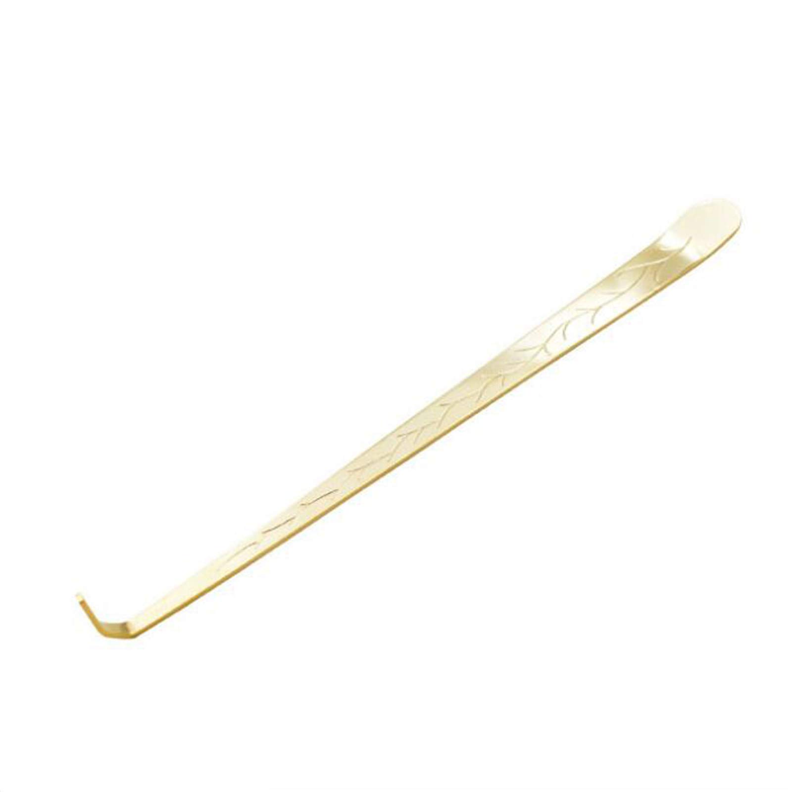 Stainless Steel Candle Wick Extinguishing Hook - Gold Kitchen & Bar Tool for Snuffing Candles - Perfect for Christmas Ornaments, Dining Decor & Home Use