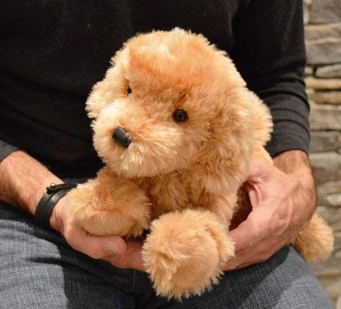 Therapeutic Caramel Labradoodle Stuffed Animal - Comfort Plush Toy for Seniors with Memory Loss & Caregivers | Dementia & Alzheimer's Support, Anxiety Relief, Emotional Comfort Gift