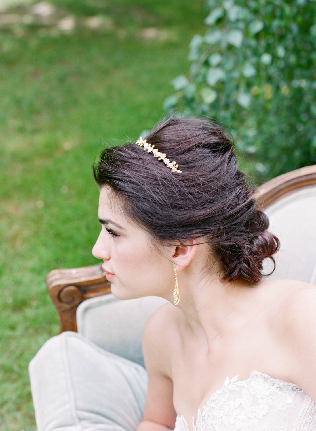 MINA Silver Bridal Crystal Headband – Elegant Wedding Hair Accessory for Brides, Bridesmaids & Prom | Perfect for Weddings, Formal Events & Special Occasions