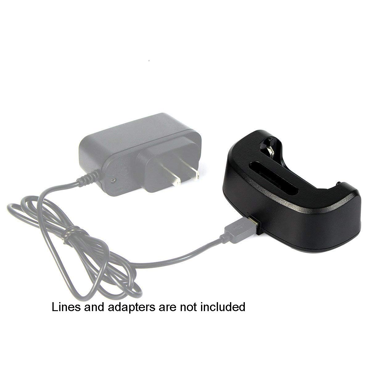 Retevis RT22 RT22S Original Charging Dock for RT22 RB19 RT22S RB19P Walkie Talkies - 5 Pack Charging Station (No Charging Cord Included) - Perfect for Outdoor Adventures, Construction Sites & Emergency Communication