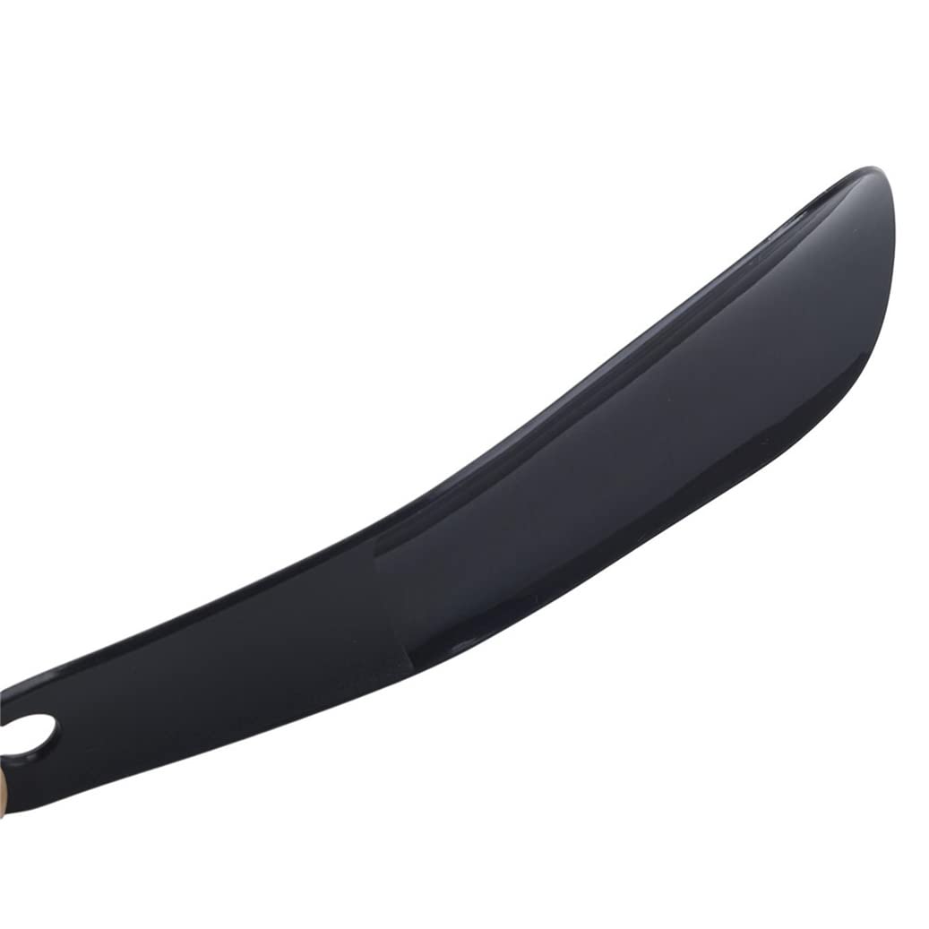 Premium Compact Shoe Horn - Lightweight & Durable Shoe Lifter for Easy Slip-On - Ideal for Home, Travel & Seniors (Black) - Perfect for Quick Shoe Changes & Comfortable Wear