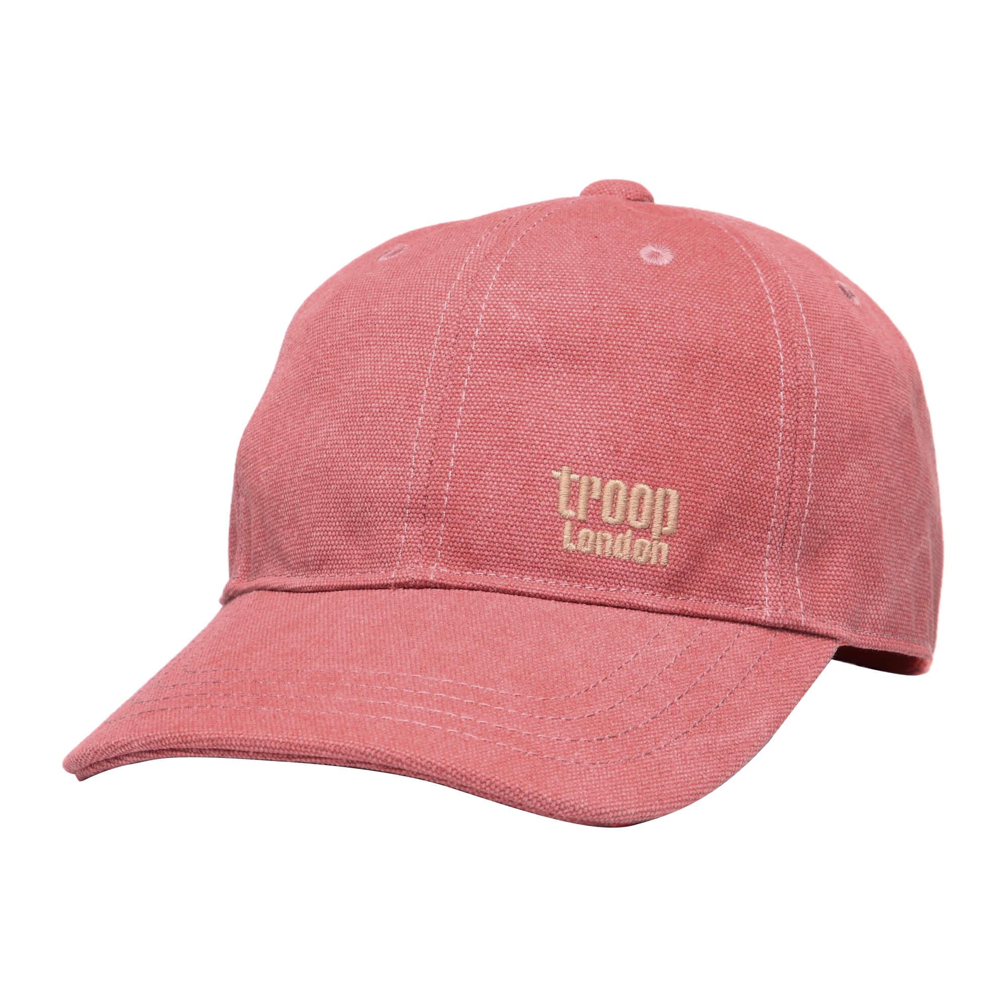 TRP0504 Troop London Canvas Baseball Cap - Adjustable Outdoor Sun Hat for Men & Women - Perfect for Hiking, Running, and Beach Activities
