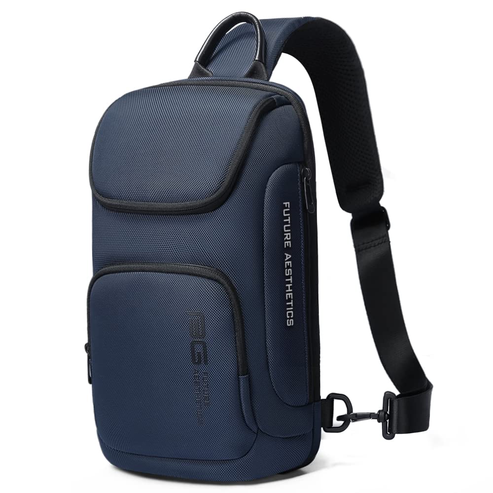 BANGE Sling Bag for Men & Women - Lightweight Crossbody Shoulder Backpack with Adjustable Strap, Water-Resistant Travel Bag for Hiking, Gym, Work & Daily Use