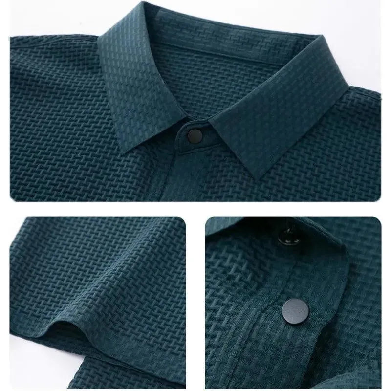 Men's Short Sleeve Polo Shirt - Breathable Cotton Casual Shirt for Golf, Work & Everyday Wear | Loop Up Brand