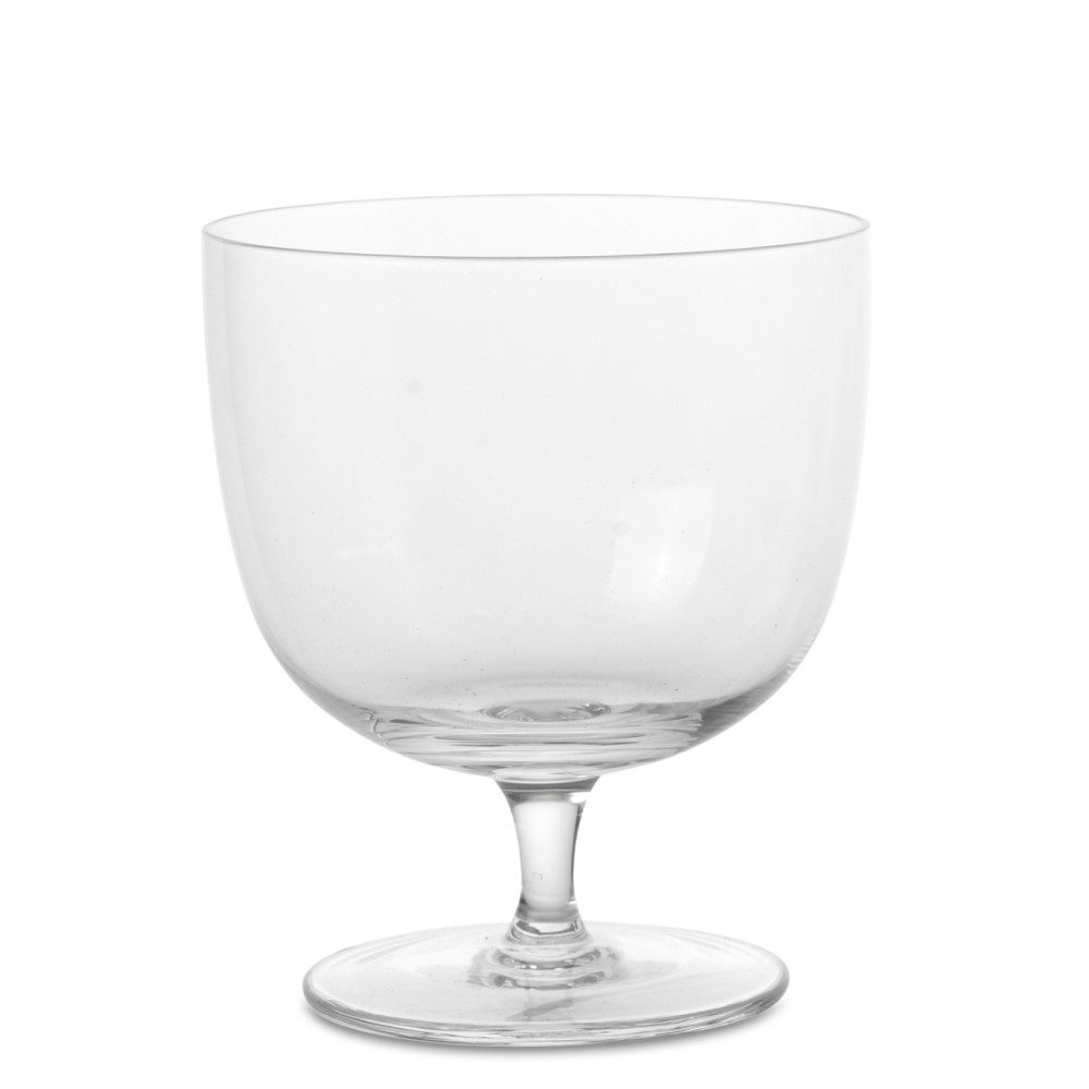 FERM LIVING Host Water Glasses - Set of 2 Clear Glass Tumblers for Home, Restaurant & Party Use