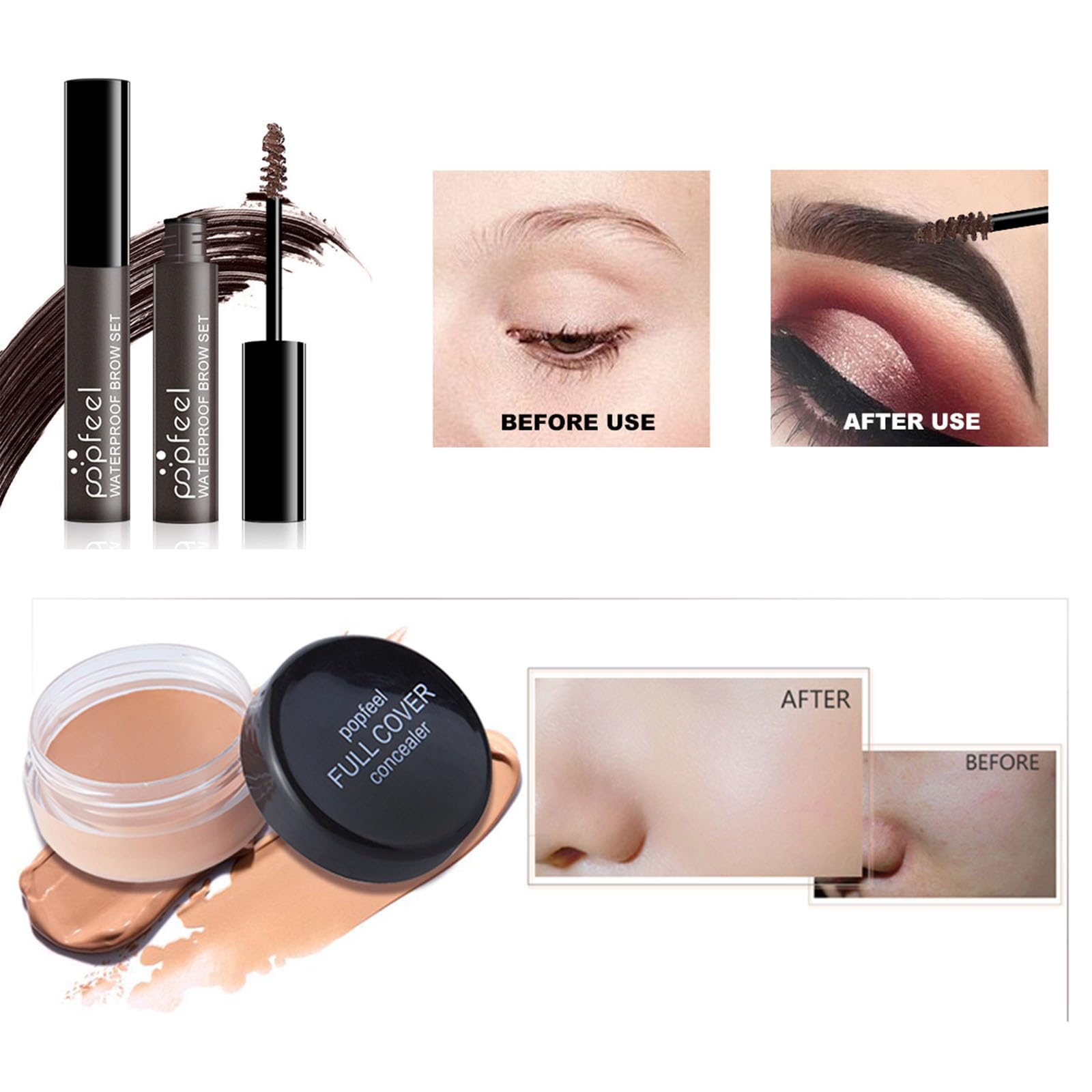 Joyeee Complete Makeup Kit for Women - 12 Color Eyeshadow Palette, Lipstick Set, Lip Gloss & Professional Makeup Brushes | Perfect for Daily Use, Parties & Professional Makeup Looks