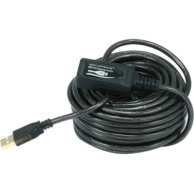 32Ft USB 2.0 Male to Female Active Extension Cable - High Speed Data Transfer for PC, Laptop, Printer & Home Office Setup