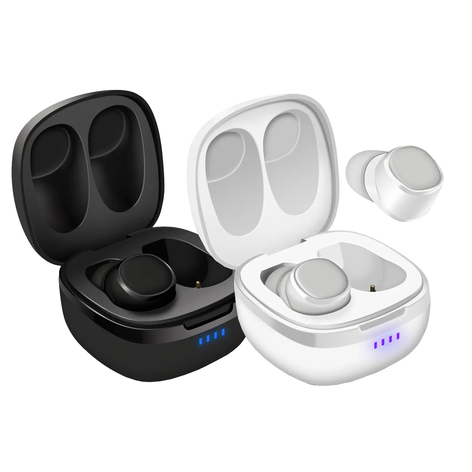 August EP800 Bluetooth Wireless Earbuds with Mic, IPX6 Waterproof, DSP Noise Cancelling - Perfect for Gym, Running & Commuting
