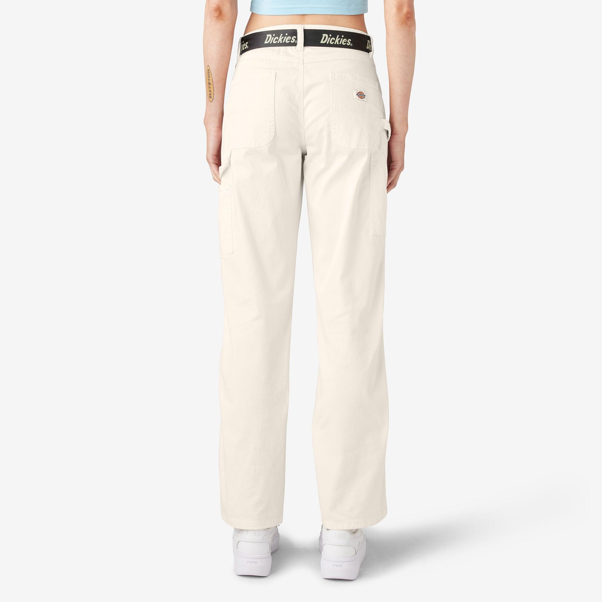 Women's Relaxed Fit Carpenter Pants - Comfortable Work Pants with Multiple Pockets for DIY, Construction & Outdoor Activities | Cloud Collection