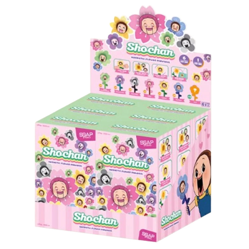 Soap Studio SHO CHAN Magnetic Flower Pinwheel Blind Box Toy - Cute Collectible Figure for Kids & Adults - Perfect for Desk Decor, Party Favors, and Gifts