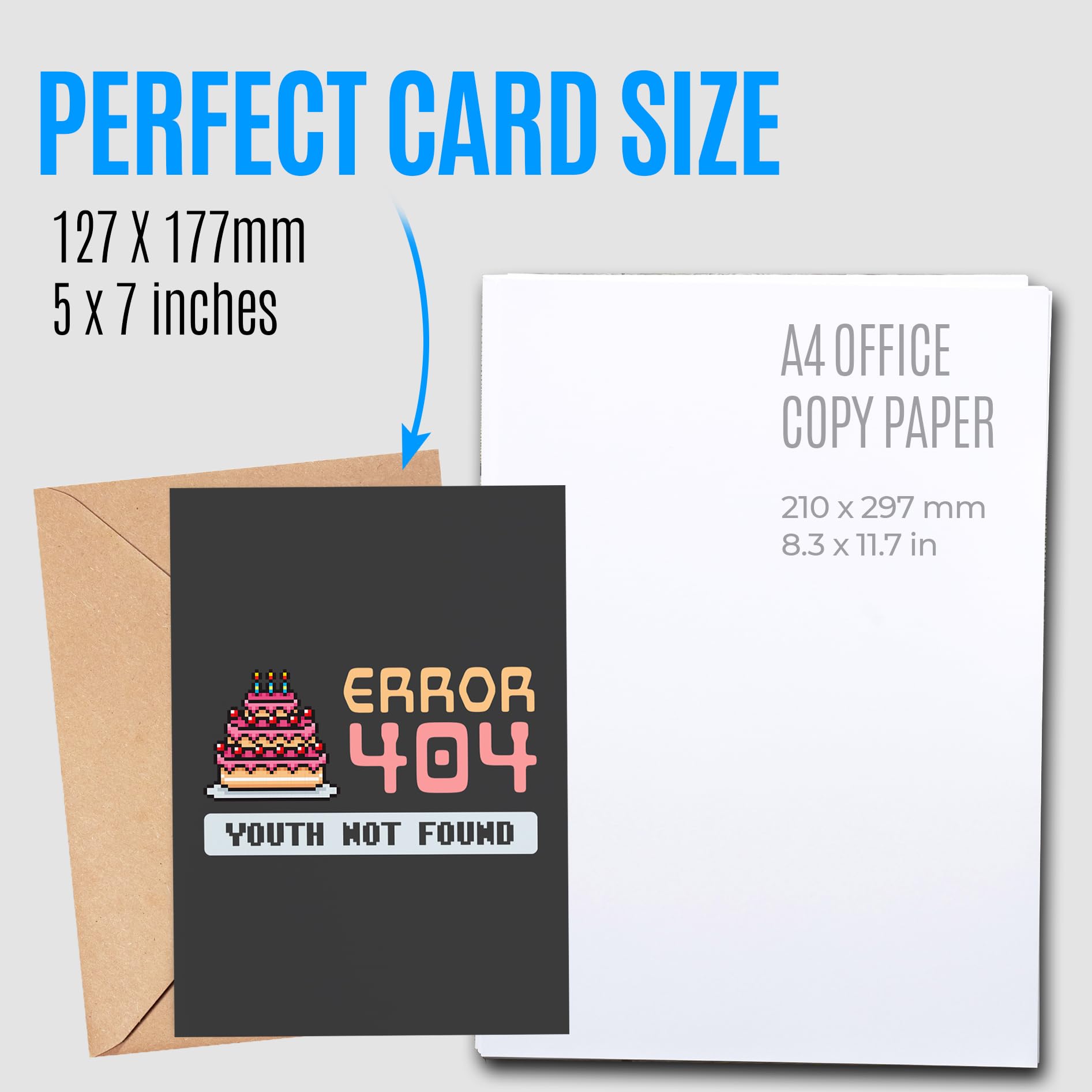 Funny Birthday Cards for All Ages - Perfect Gifts for Him & Her - for Parties & Celebrations