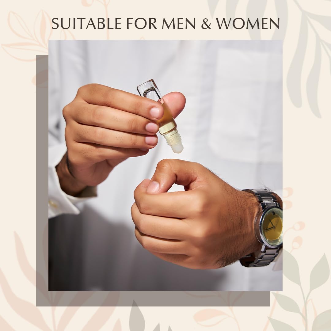 **Dukhni Sandalia Rose Attar Oil - 100% Pure Arabic Perfume Oil for Men & Women | Roll-On Ittar with Chandan & Sandalwood | Non-Alcoholic, Vegan Fragrance | Perfect for Eid, Ramadan Gifts & Daily Aromatherapy**