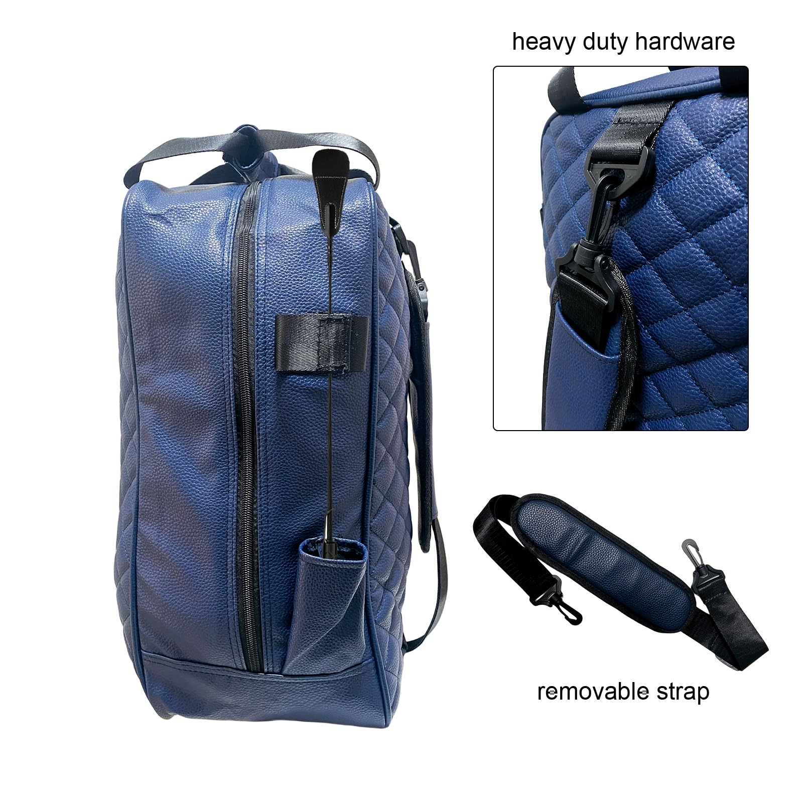 Youth Kids Horse Riding Bag - Equestrian Boot & Helmet Storage Carry All - English Riding Gear Organizer for Helmets, Boots & Accessories (Navy) - Perfect for Horse Shows, Training & Stable Storage