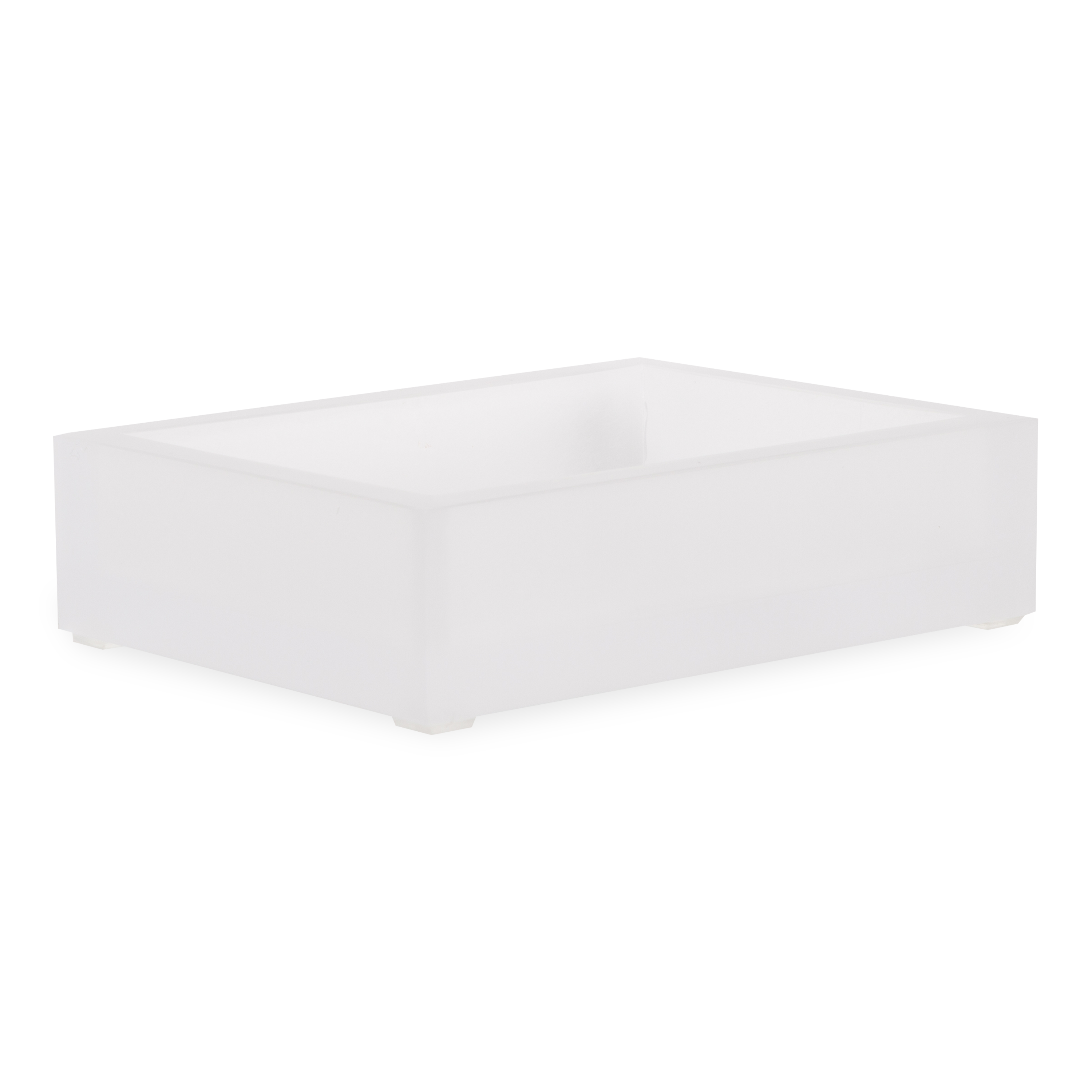 Frosted Lucite Collection - Elegant Translucent Home Decor for Modern Living Rooms, Bedrooms & Offices | Stylish Acrylic Furniture & Accessories
