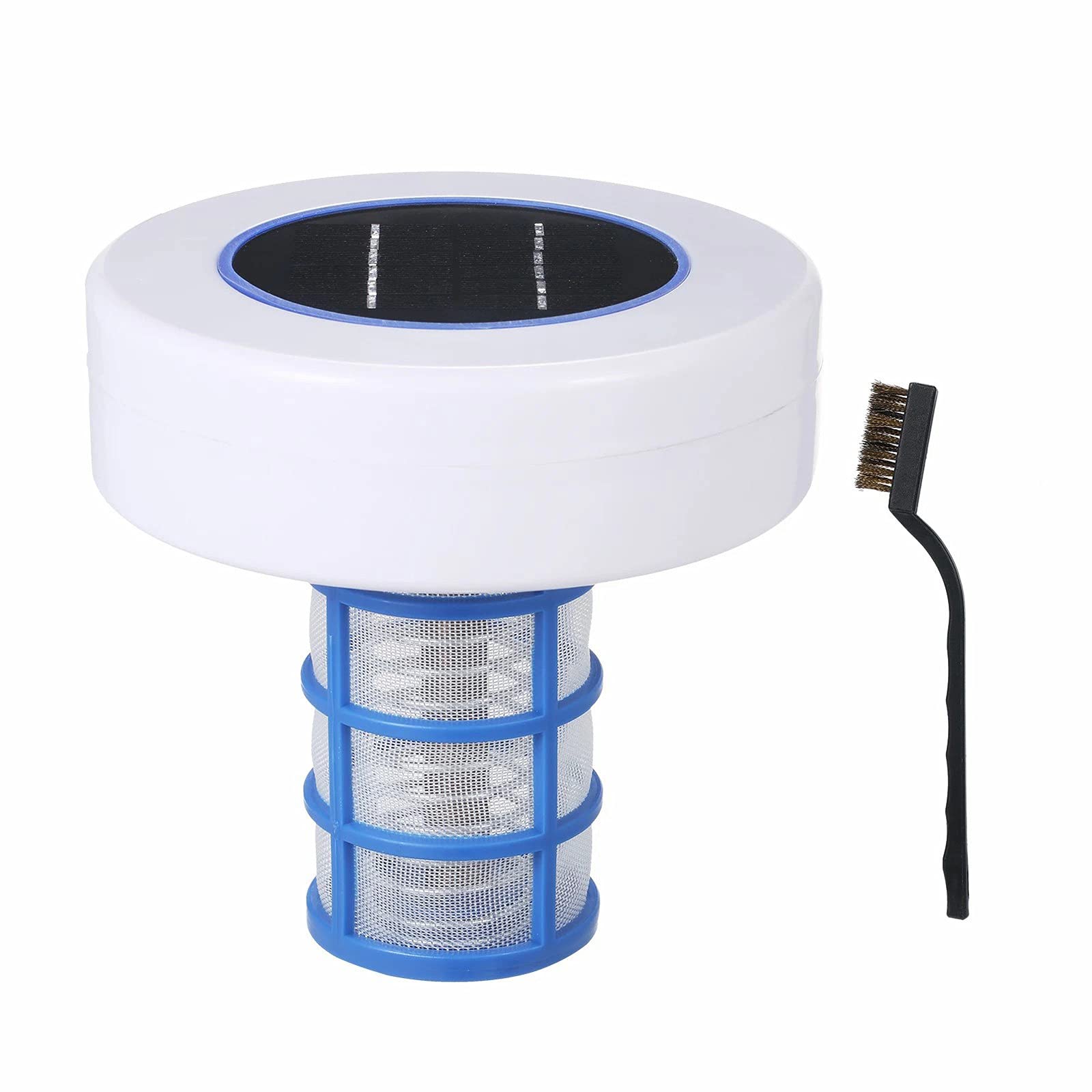 Jiajaja Solar Pool Ionizer - Copper Silver Ion Water Purifier for Swimming Pools & Hot Tubs | Garden Accessories & Outdoor Decor | Indoor/Outdoor Use for Clean & Healthy Water