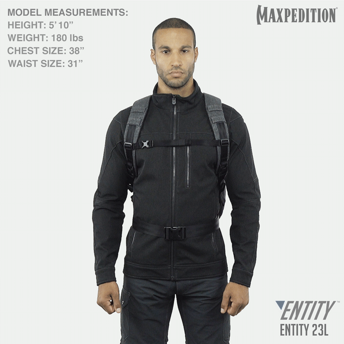Entity 23™ CCW Concealed Carry Laptop Backpack 23L - Waterproof Anti-Theft Business Travel Backpack for Men & Women - Perfect for Office, College, Airplane & Everyday Commute