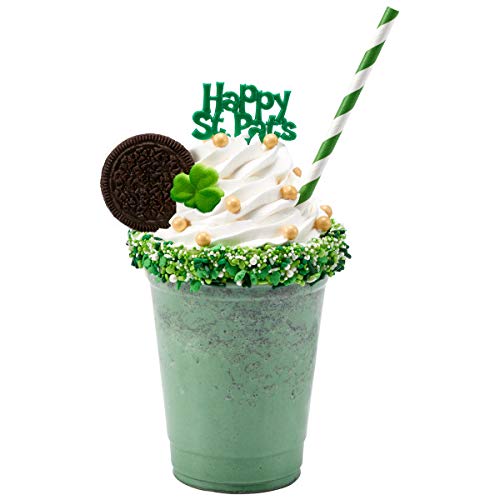 St. Patrick's Day Baking Decorations - 6oz Lucky Confetti Sprinkles for Cupcakes, Cakes, Cookies, Ice Cream & Donuts | Perfect for Parties, Holidays & DIY Desserts