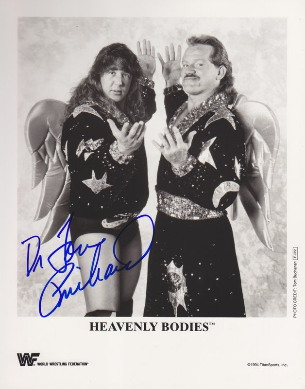 1994 Heavenly Bodies P222 Signed Black and White Print - Vintage Art Collectible for Home Decor & Office Wall Art