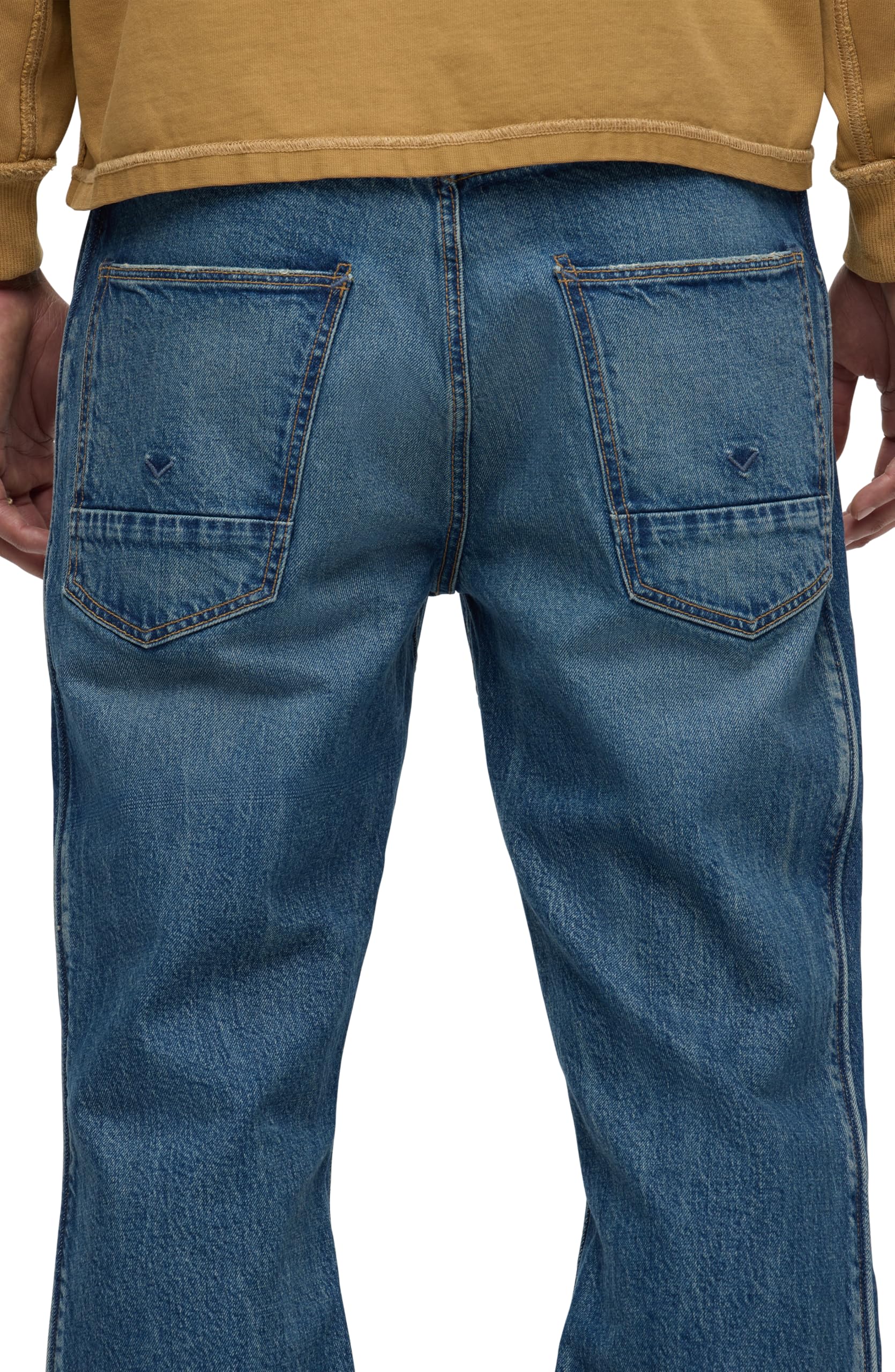 HUDSON Men's Walker Track Jean - Comfortable Stretch Denim Pants for Casual Wear & Outdoor Activities | Perfect for Walking, Travel & Everyday Use