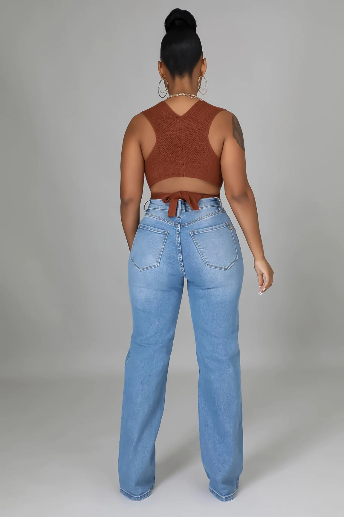 Anahi Women's High Waist Skinny Jeans - Stretch Denim Pants for Casual & Night Out | Perfect for Work, Date, and Everyday Wear
