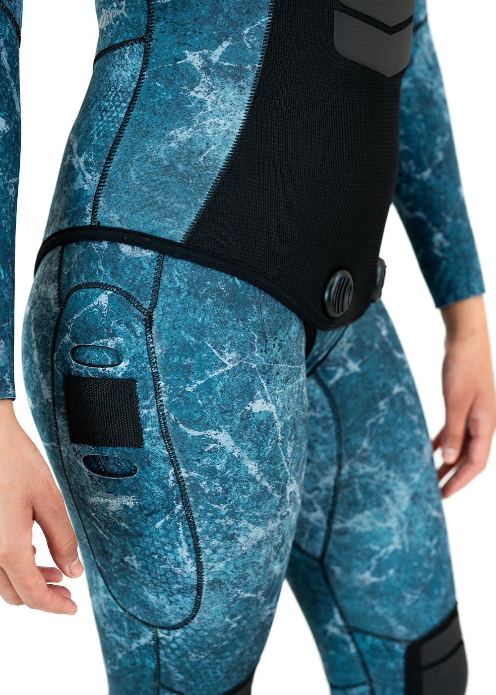 Adreno Women's Ascension 3.5mm Two Piece Wetsuit for Scuba Diving, Surfing & Water Sports - Neoprene Swimsuit with UV Protection