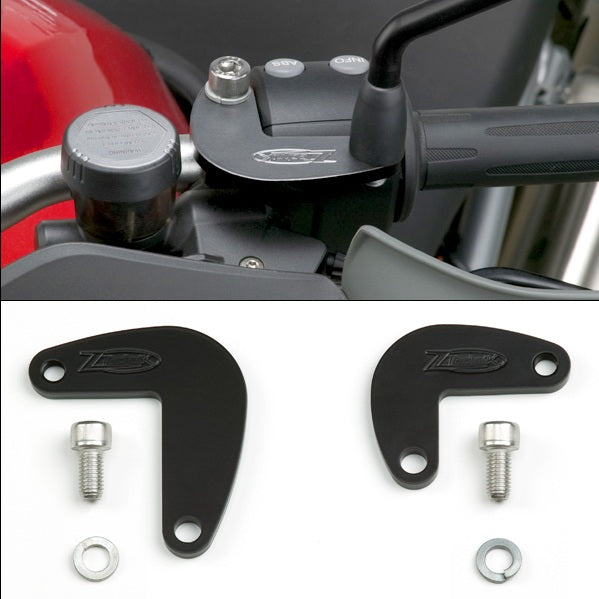 ZTechnik R1200GS ADV (2006-2013) Motorcycle Mirror Extenders - Enhanced Visibility & Safety for BMW Adventure Riders - Perfect for Off-Road & Highway Riding