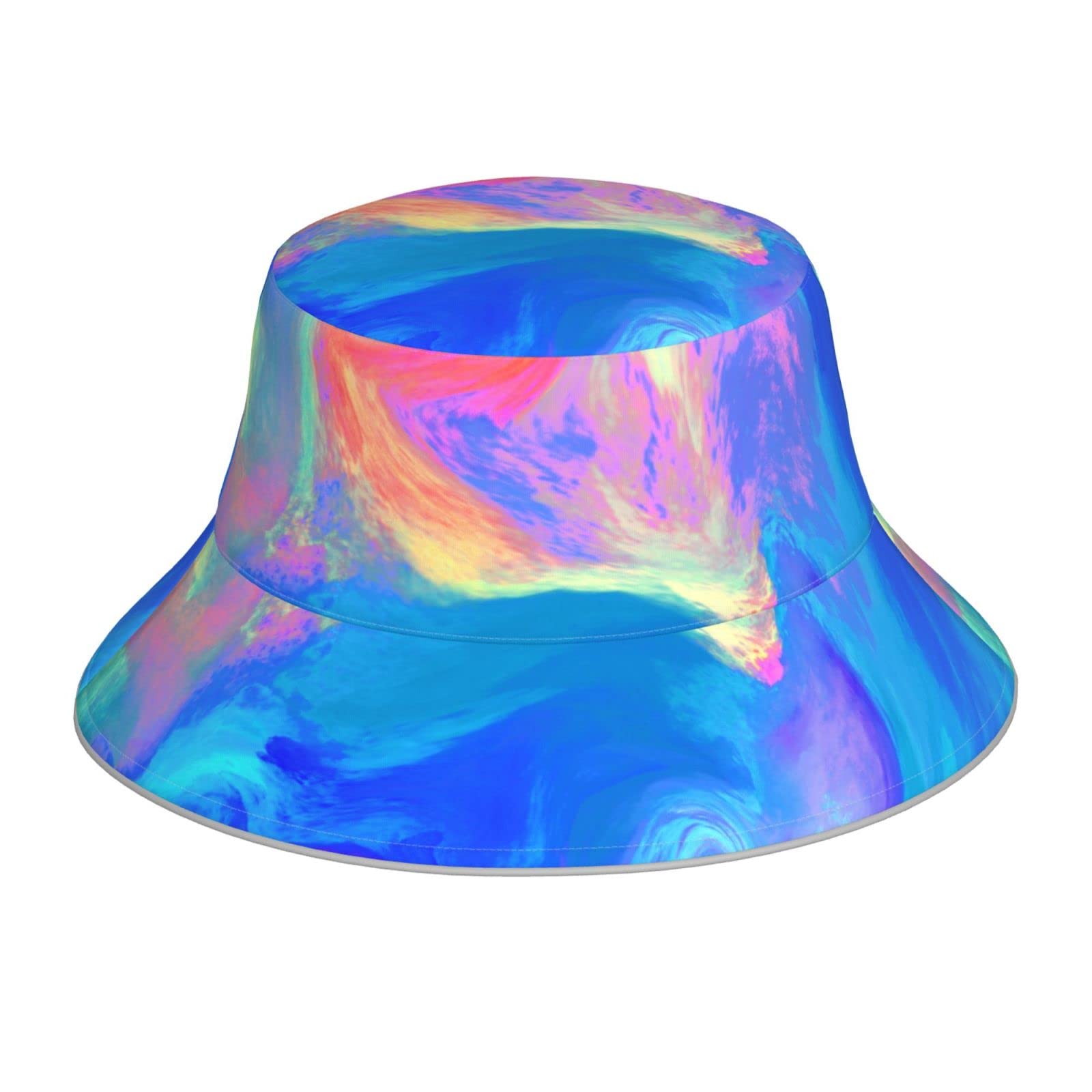 Reversible Reflective Bucket Hat - Packable Sun Hat for Men & Women - Outdoor Fishing, Hiking, Beach & Travel Accessories