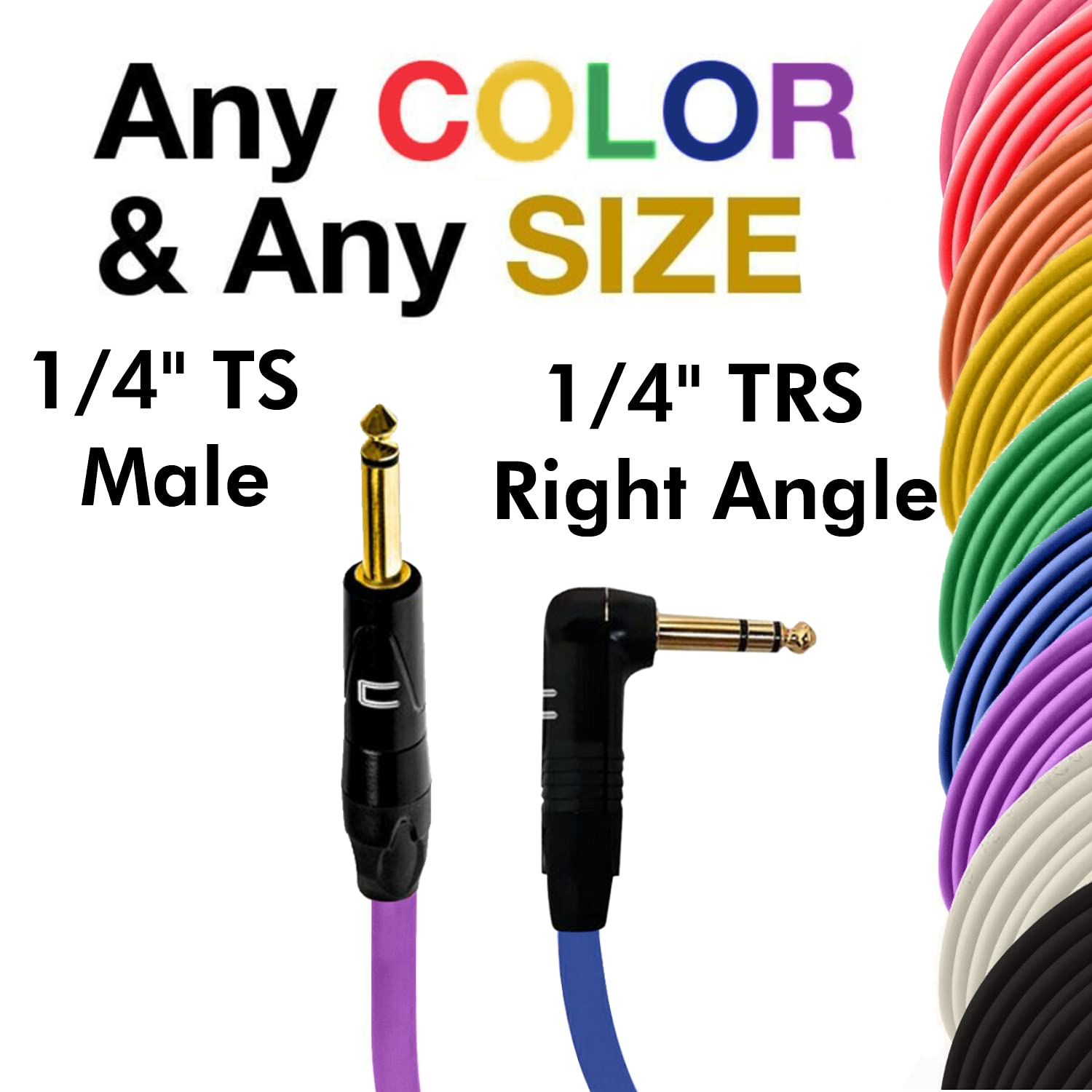 COLUBER CABLE 200ft Orange 1/4