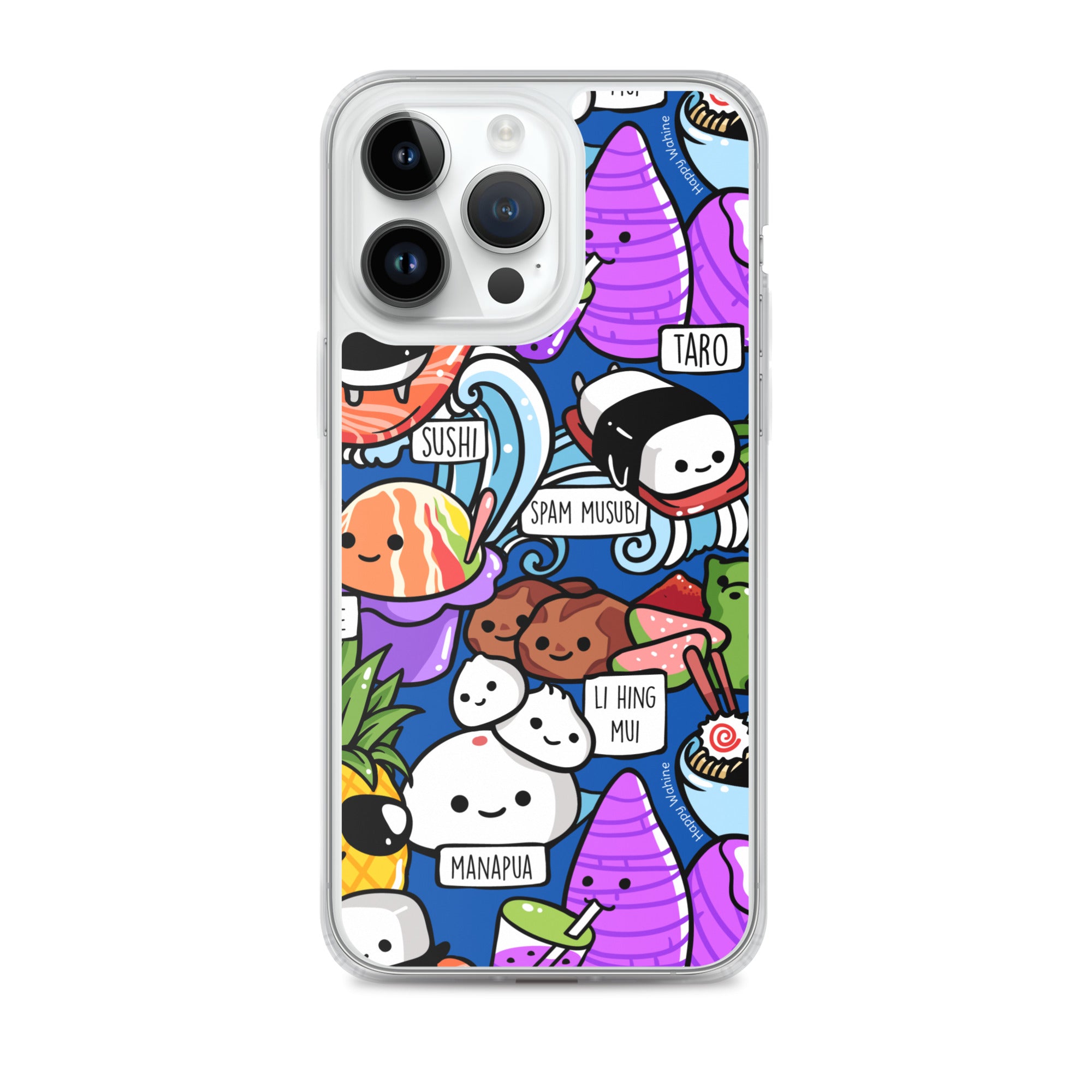 Premium Clear iPhone Case with Craving Hawaii Blue Design - Slim Protective Cover for iPhone [Models] - Perfect for Everyday Use, Travel & Outdoor Activities