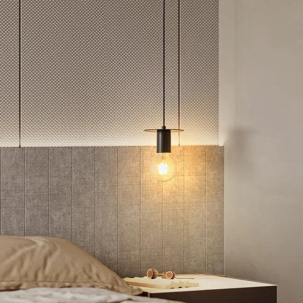 Modern Minimalist Tapered Cone LED Pendant Light - Sleek Hanging Fixture for Dining Room, Kitchen Island, or Bedroom Lighting