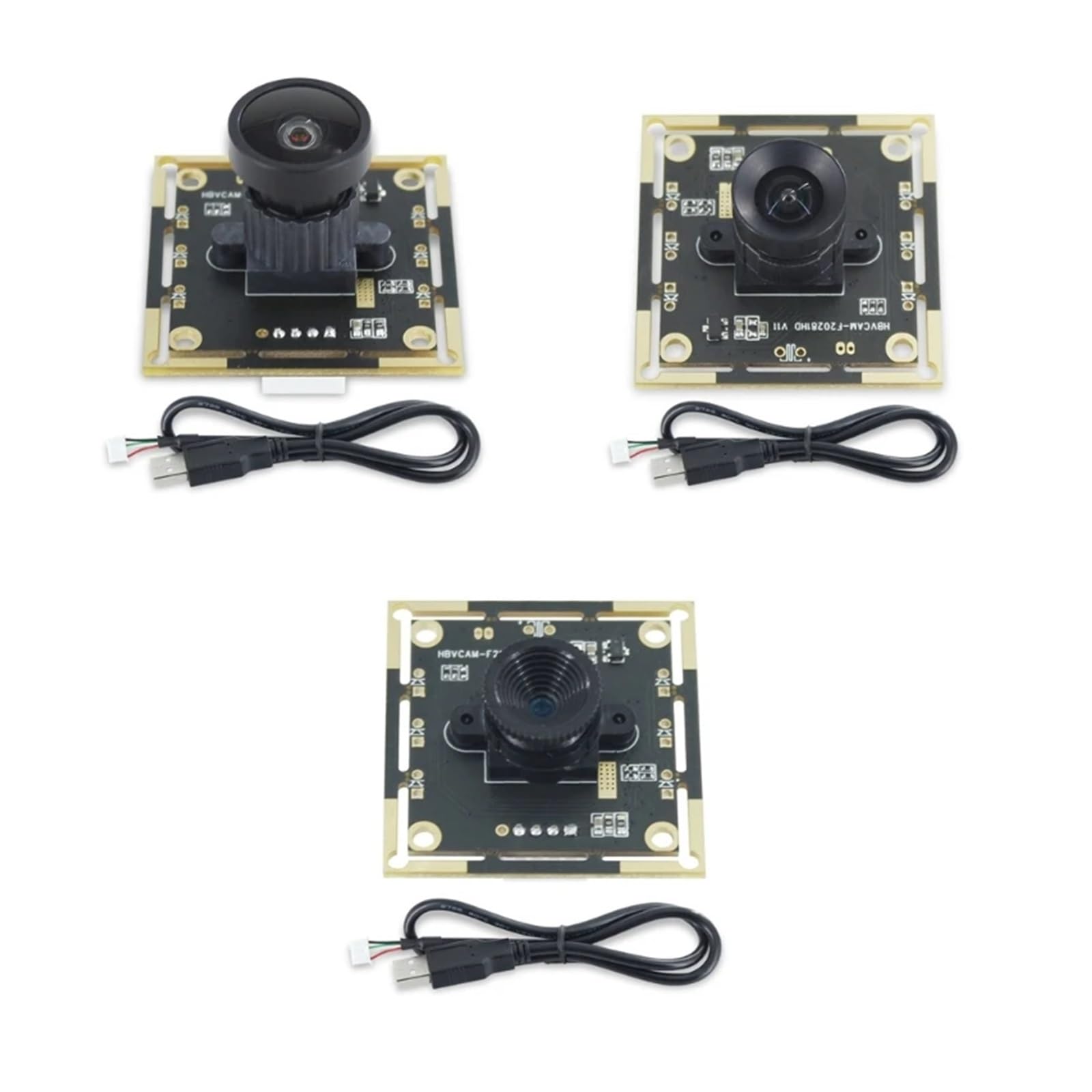 PS5268 2MP 1080P CMOS USB Camera Module with 77°/105°/145° Auto Focus - Webcam Module for PC/Laptop (105° Wide Angle) - Perfect for Video Conferencing, Live Streaming & Online Classes