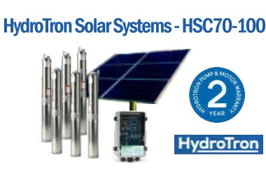 HydroTron Solar Powered Centrifugal Water Pump HSC70 100 - Ideal for Garden Irrigation, Pool Filtration & Off-Grid Water Supply