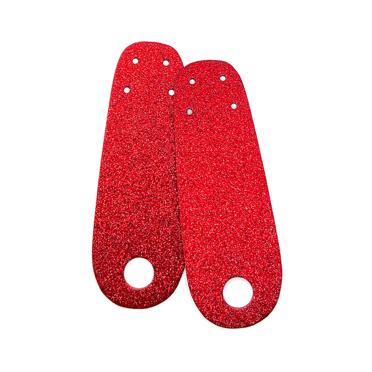 Glitter Toe Guards for Women - Non-Slip Silicone Toe Protectors for Sandals & Flip Flops - Comfortable & Stylish Foot Care Accessories for Pedicures, Beach & Pool Days