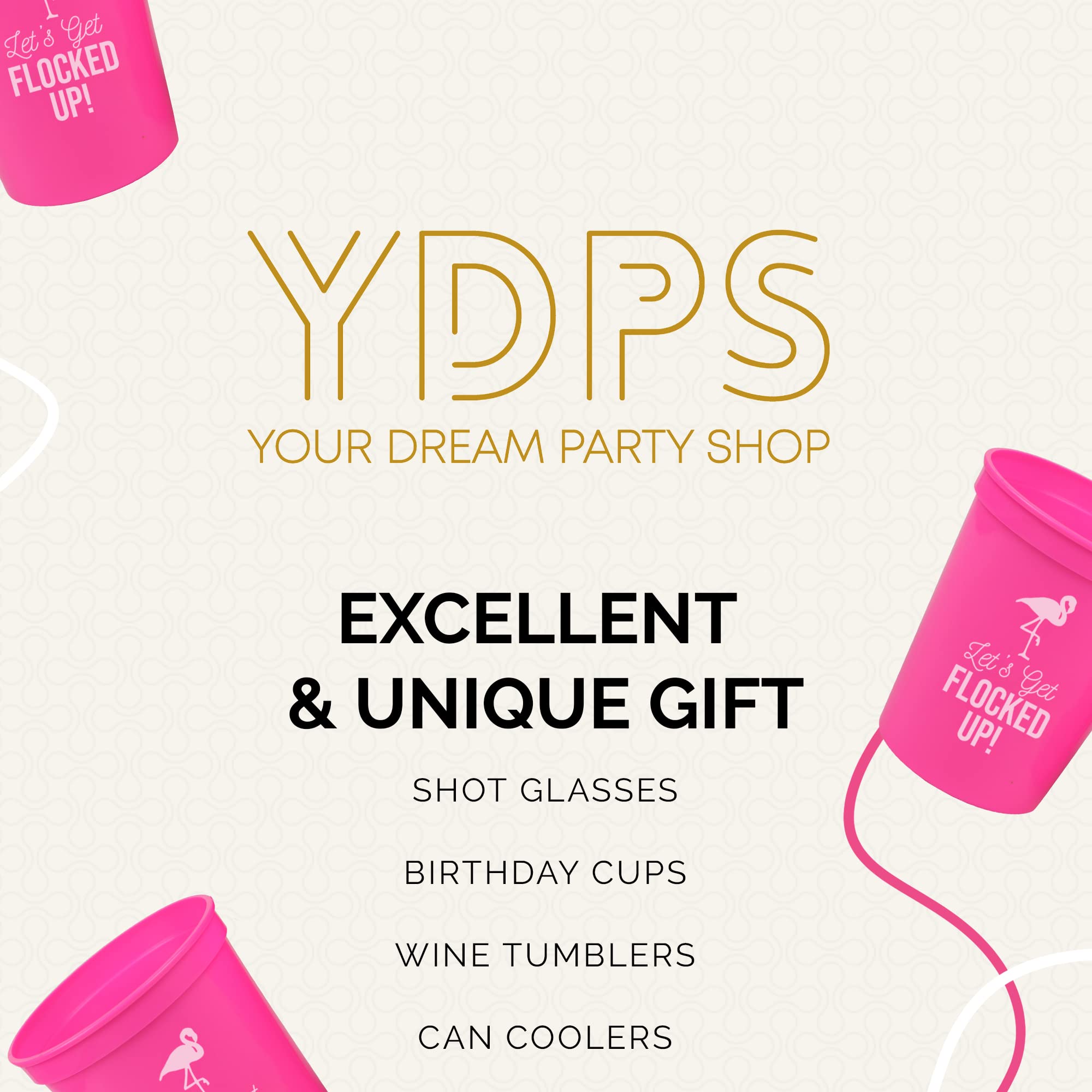 Flamingo Party Cups Set of 12 - 16oz Pink Plastic Cups for Birthday, Bachelorette & Tropical Themed Parties - Fun Summer Drinkware for Pool Parties, Beach Events & Flamingo Decorations
