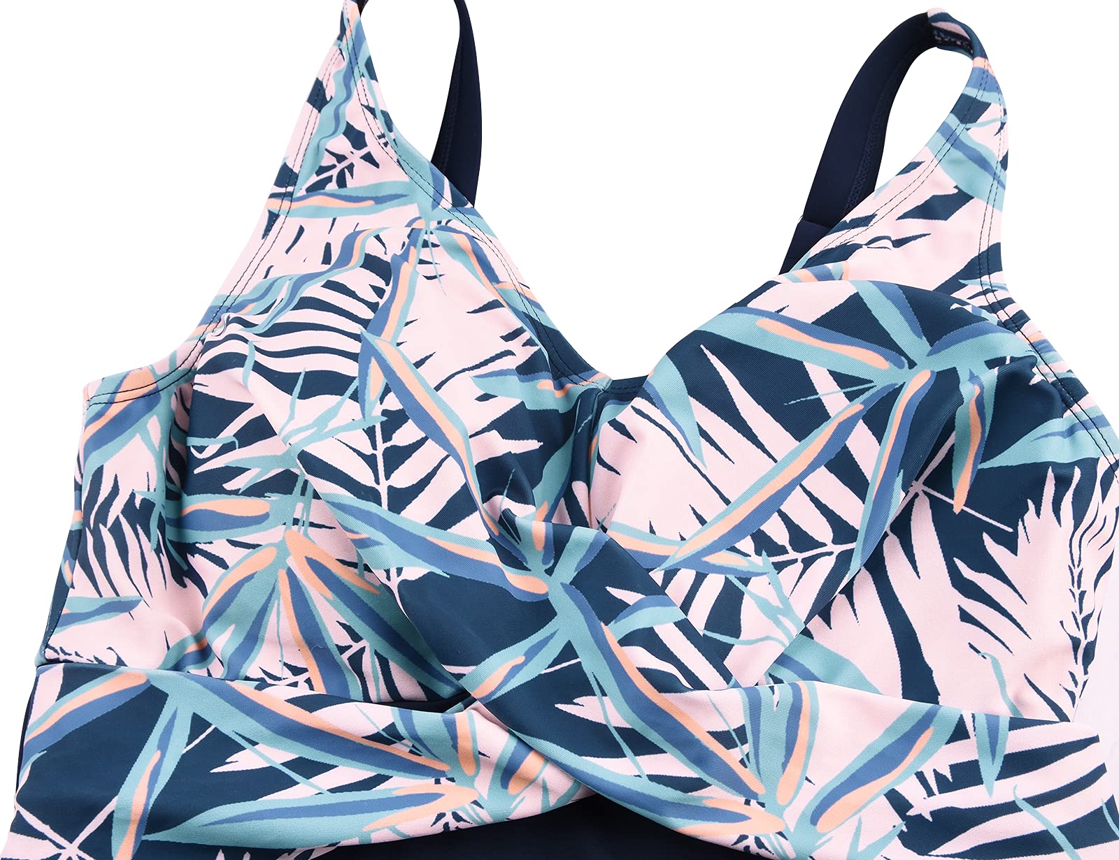 **Septangle One Piece Swim Dress for Women - Plus Size V Neck Tummy Control Swimwear | Bathing Suits for Beach, Pool & Vacation**