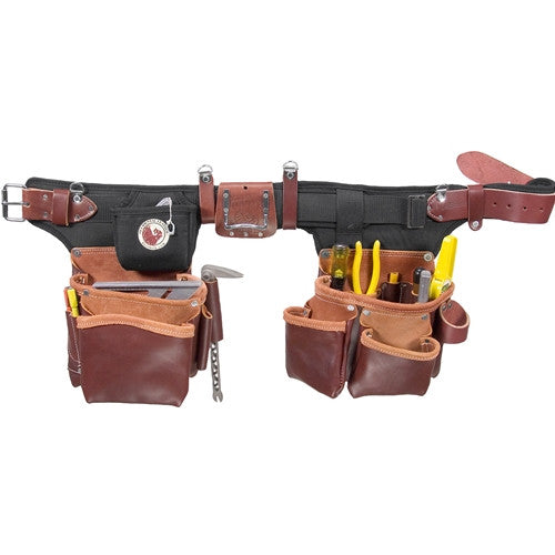 Adjust to Fit™ Pro Framer™ Nylon Tool Belt 9550 - Heavy Duty Construction Work Belt with Multiple Pockets for Carpenters, Contractors & DIY Projects - Perfect for Framing, Roofing & Home Renovation Jobs