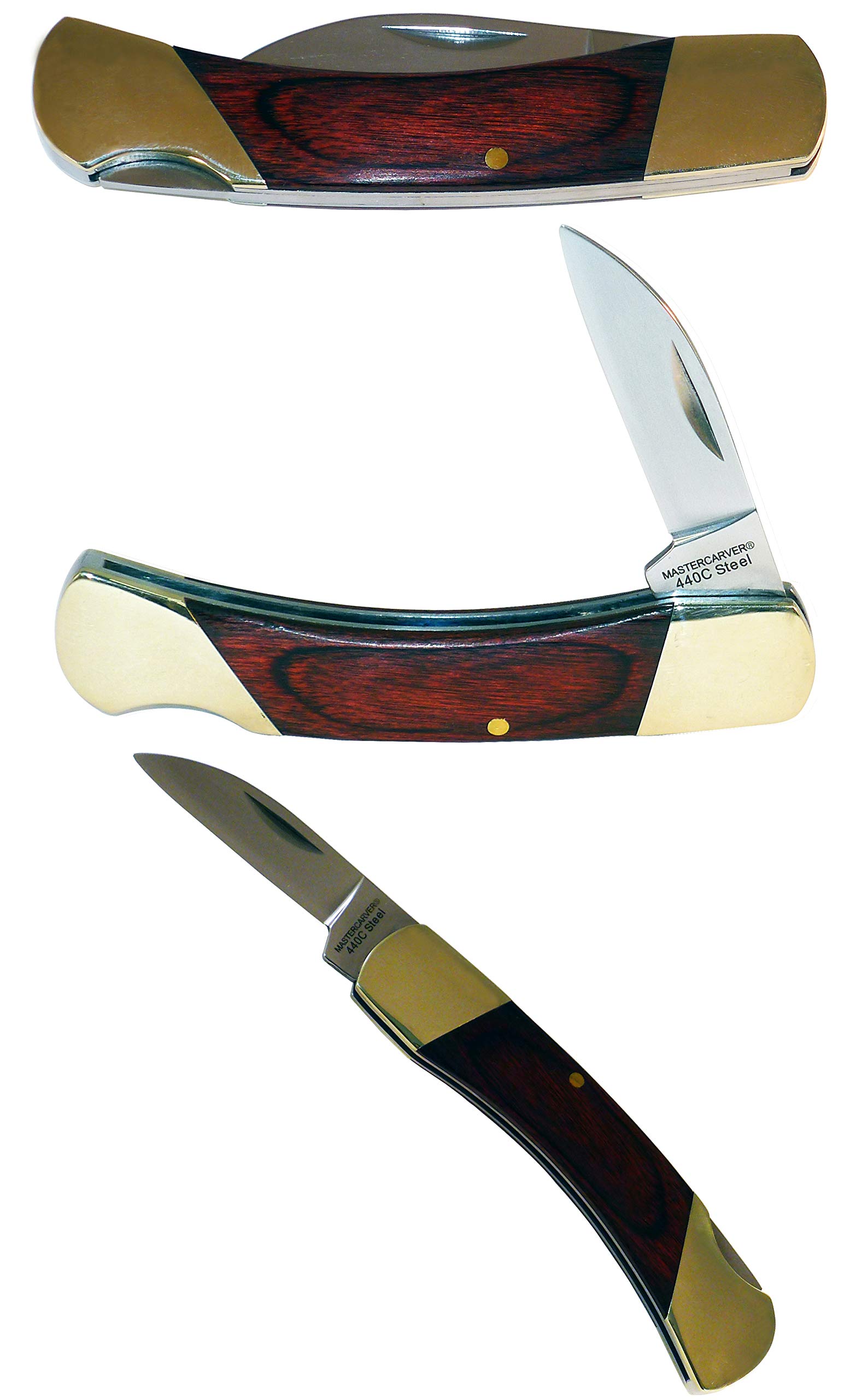 Premium Pocket Whittler II Folding Knife - Compact, Durable & Sharp - Perfect for Camping, Hiking & Everyday Carry (EDC)