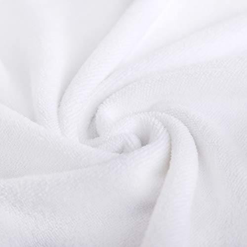 Soft Microfiber Bath Towel 32x64 Inch - Nature Landscape Waterfall Design with River Rocks & Tree Leaves - Green & White Baby Hand Beach Towel for Kids | Perfect for Bathroom, Pool, Beach & Travel