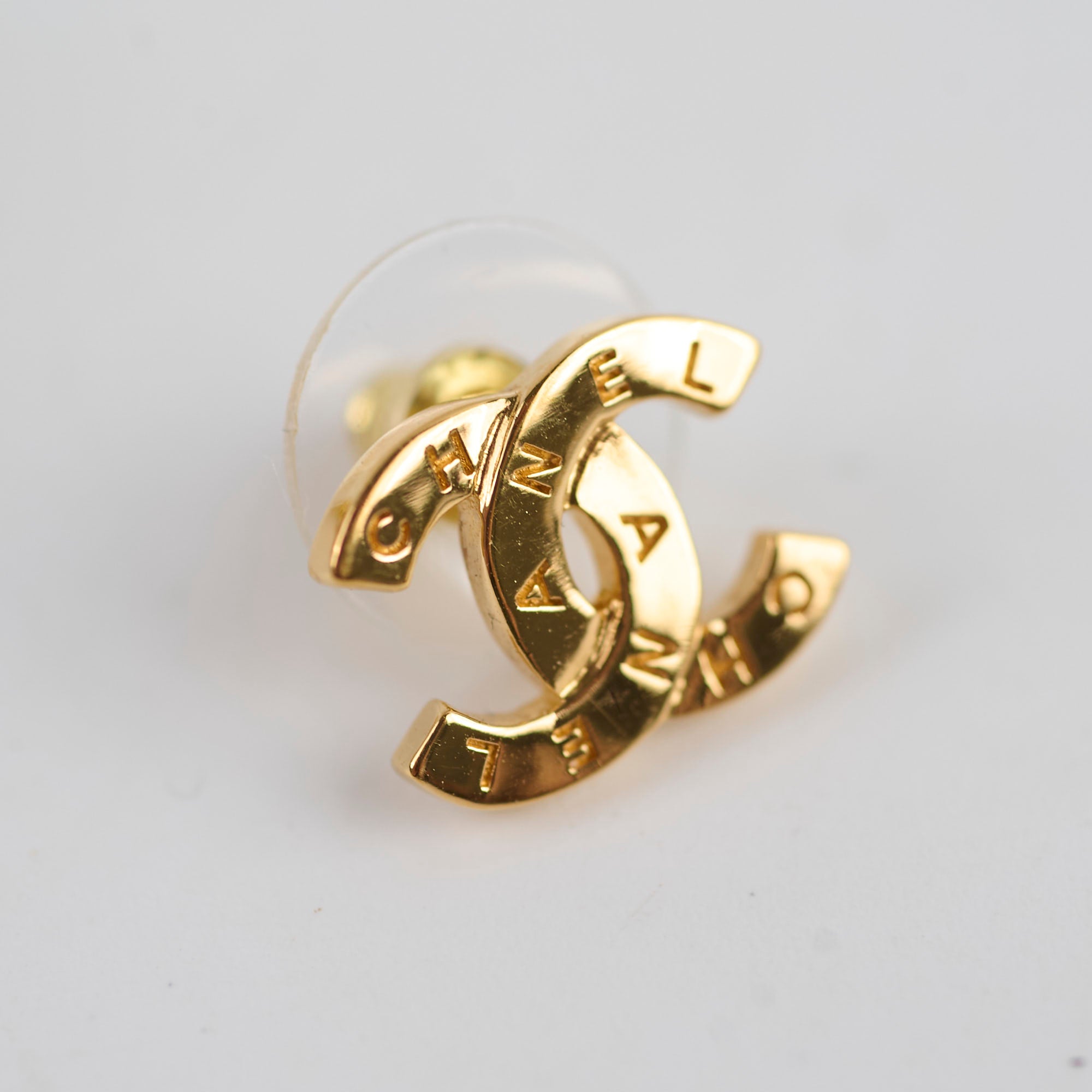Chanel CC Gold Plated Earrings - Fashion Jewelry for Women | Elegant Party & Evening Wear Accessories