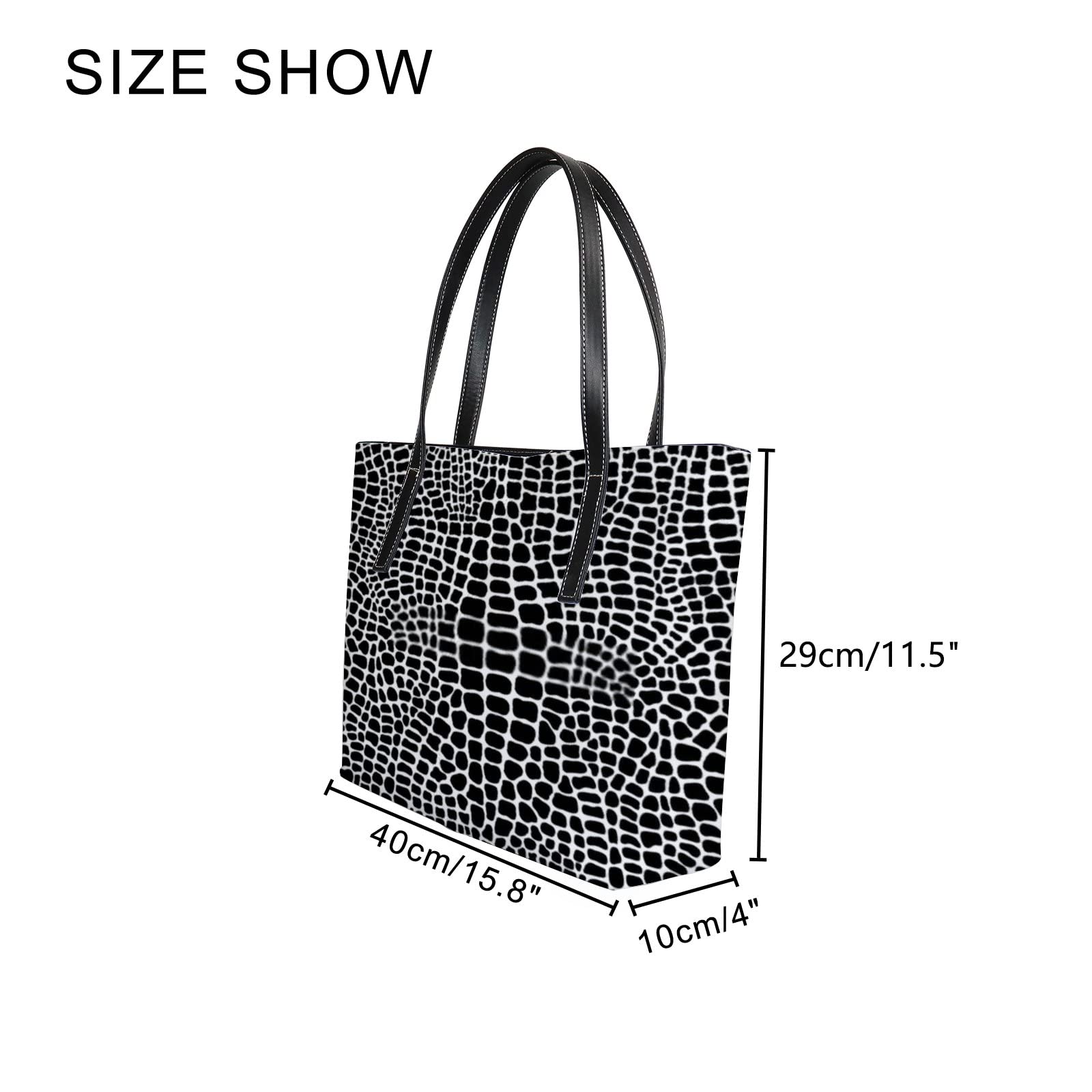 Stylish Genuine Leather Tote Bag for Women - Crossbody Work Handbag with Adjustable Strap - Perfect for Office, Travel & Everyday Use