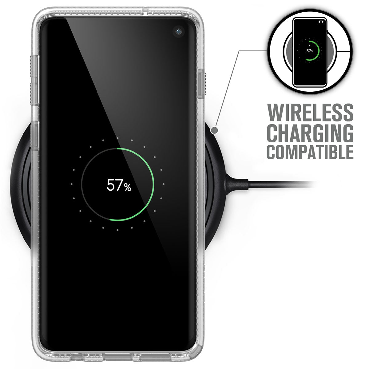 Samsung Galaxy S10 Shockproof Case - Heavy Duty Impact Protection Phone Cover for Galaxy S10 - Perfect for Outdoor, Travel & Everyday Use