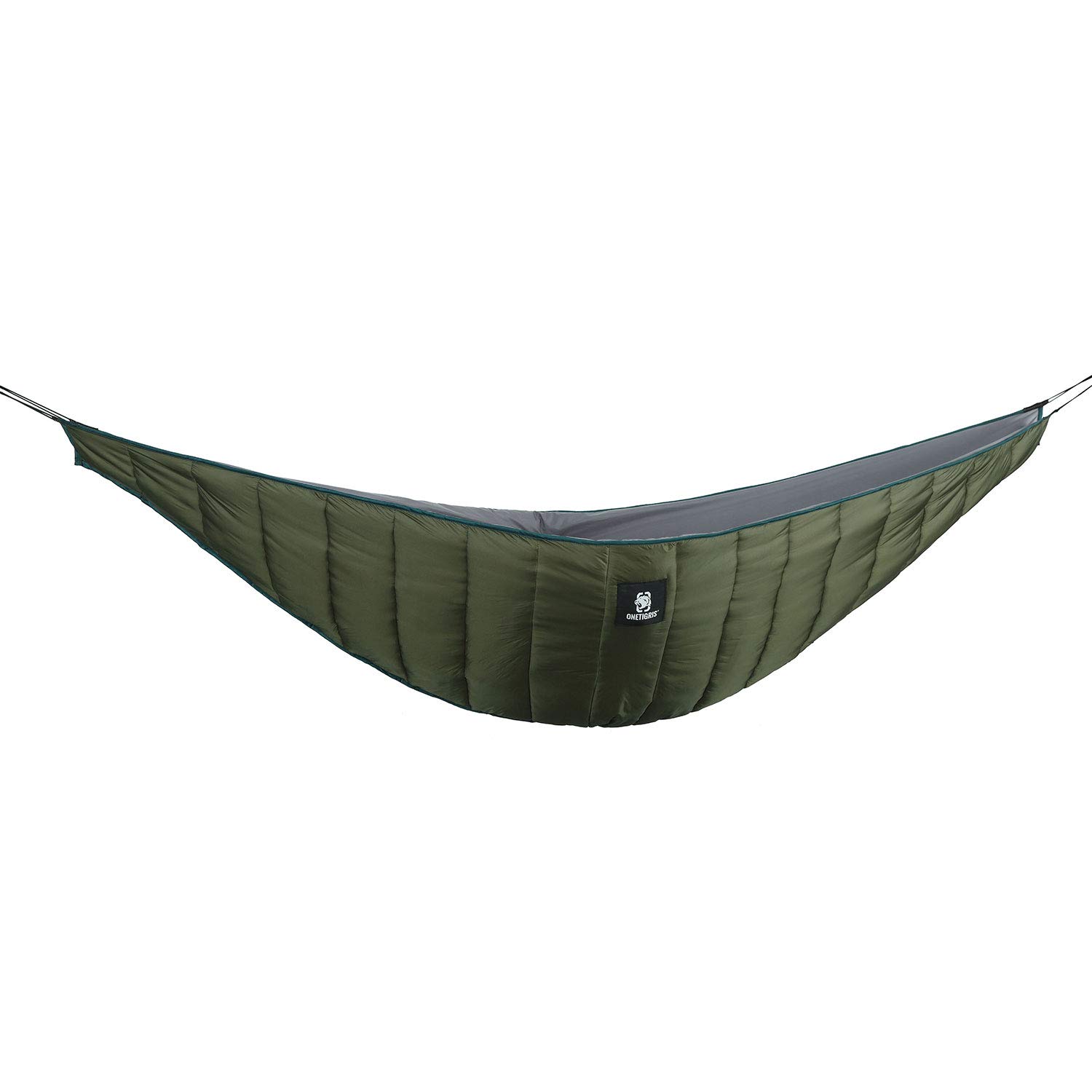 OneTigris Night Protector Ultralight Hammock Underquilt - 3-4 Season Full Length Camping Quilt for Hammocks (28oz) | Perfect for Camping, Hiking, Backpacking, Travel & Beach Relaxation