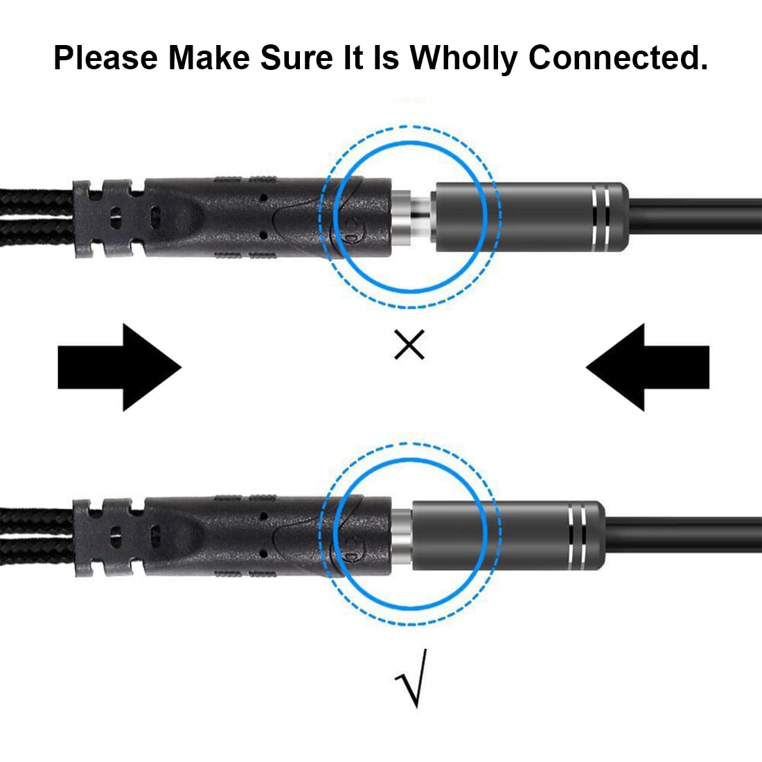 ENVEL 3.5mm Audio Y Splitter Adapter - 2 Female to 1 Male Headphone & Mic Jack Converter for Laptop, Mac, PS4, Xbox One, Smartphone & Tablet - Perfect for Gaming, Online Meetings & Music Listening